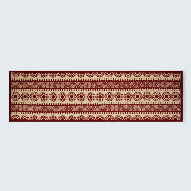 Red & White - Table Runner