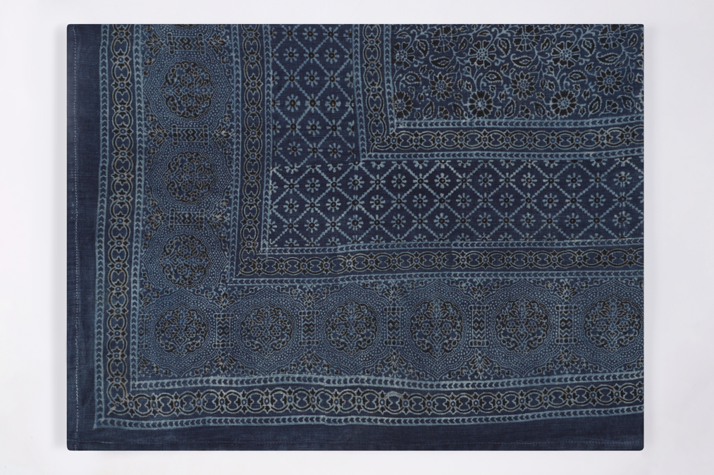 Blue & Black Table Cover