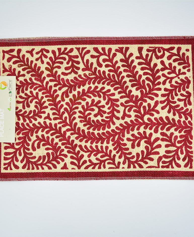 Red Table Mat